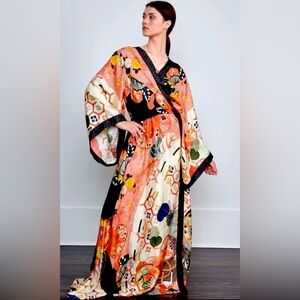 Camilla silk kimono